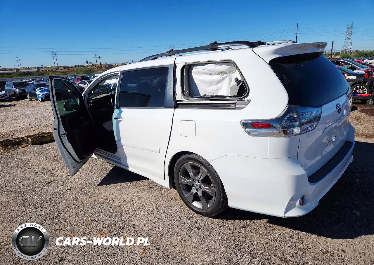 2016 Toyota Sienna Se VIN:5TDXK3DC5GS716432 - 2