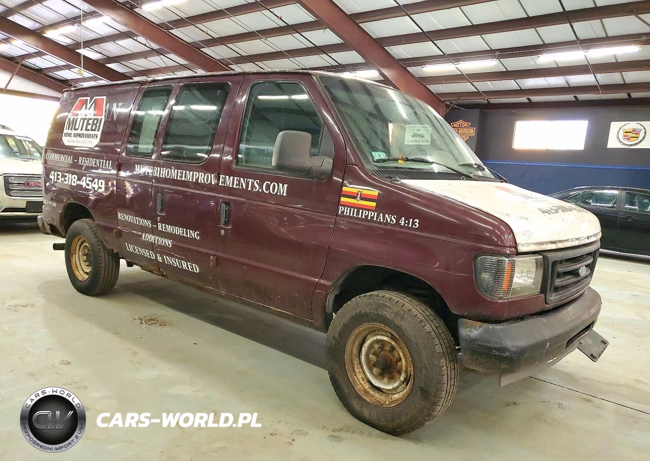 2004 Ford Econoline E350 Super Duty Van VIN:1FTSE34L24HA50955 - 4