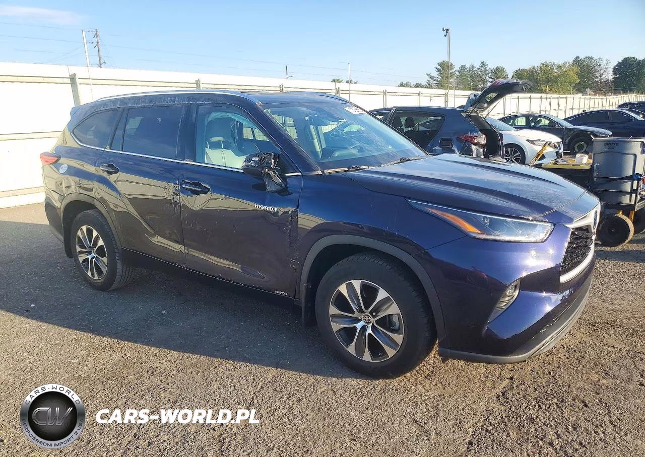 2021 Toyota Highlander Hybrid Xle VIN:5TDHBRCH2MS037783 - 4