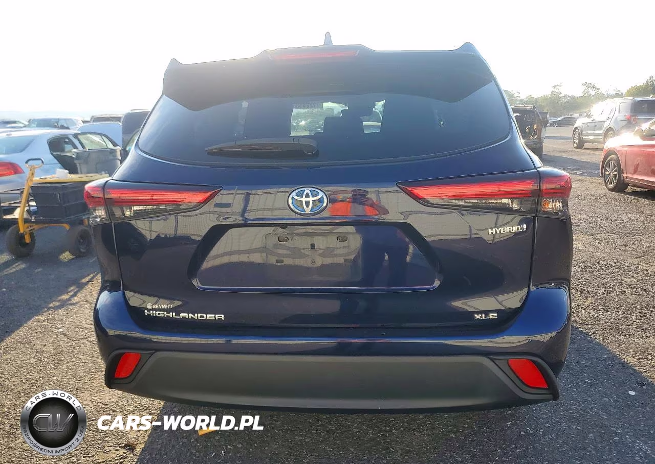 2021 Toyota Highlander Hybrid Xle VIN:5TDHBRCH2MS037783 - 6