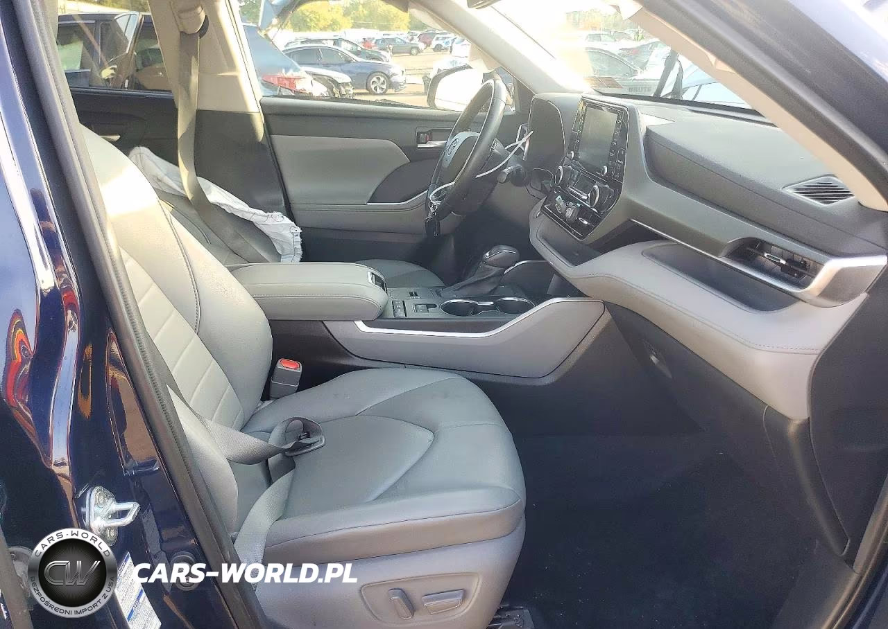 2021 Toyota Highlander Hybrid Xle VIN:5TDHBRCH2MS037783 - 7