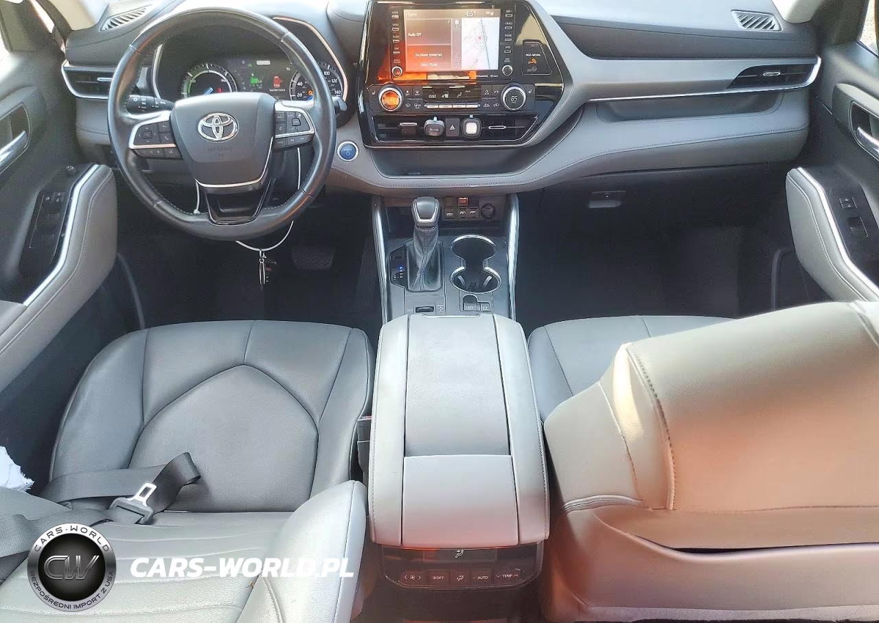 2021 Toyota Highlander Hybrid Xle VIN:5TDHBRCH2MS037783 - 8