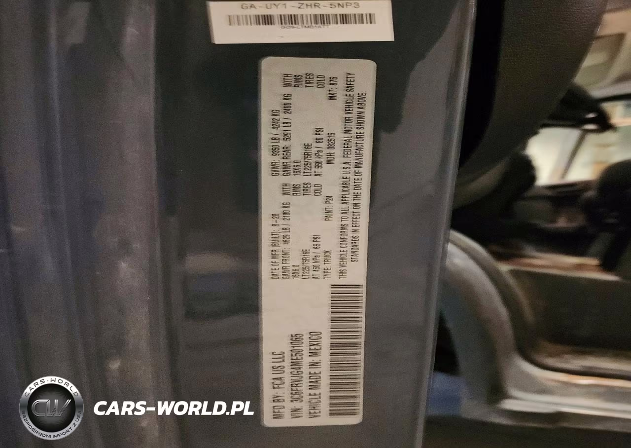 2021 Ram Promaster 3500 Delivery Van VIN:3C6FRVJG4ME501065 - 13