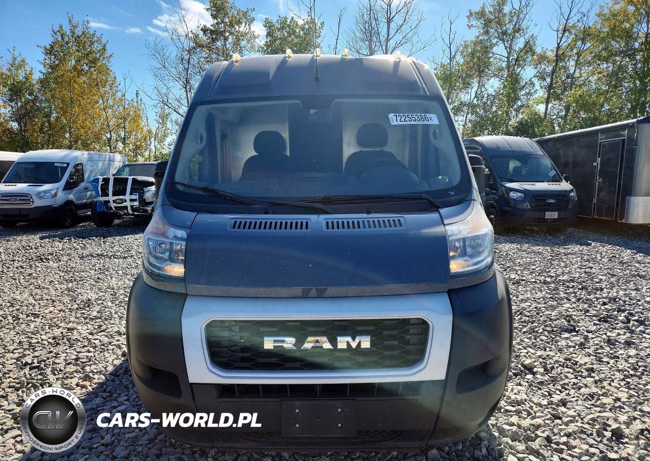 2021 Ram Promaster 3500 Delivery Van VIN:3C6FRVJG4ME501065 - 5