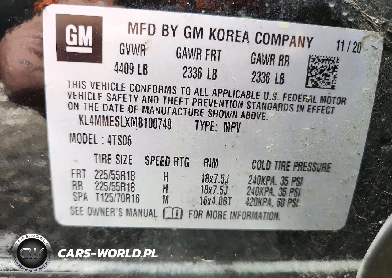 2021 Buick Encore Gx Select VIN:KL4MMESLXMB100749 - 13