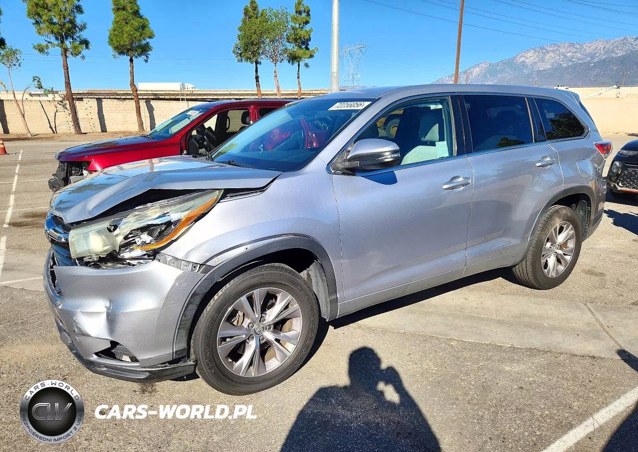 2015 Toyota Highlander Le Plus