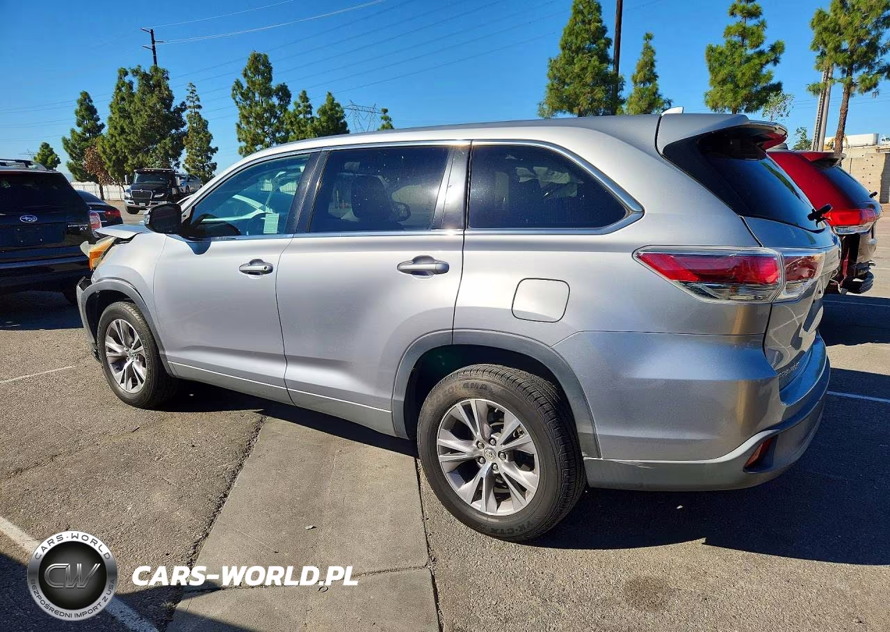2015 Toyota Highlander Le Plus VIN:5TDZKRFH2FS065327 - 2