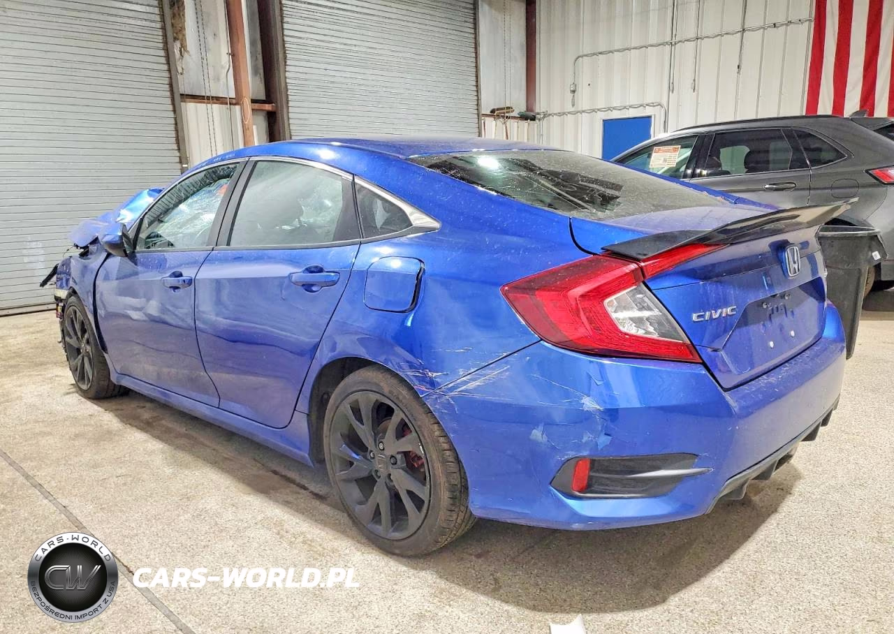 2019 Honda Civic Sport VIN:2HGFC2F81KH539155 - 2
