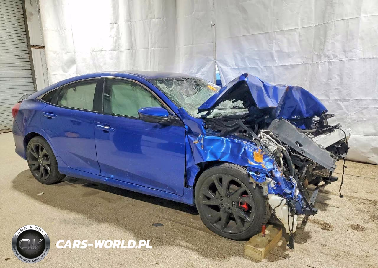 2019 Honda Civic Sport VIN:2HGFC2F81KH539155 - 4