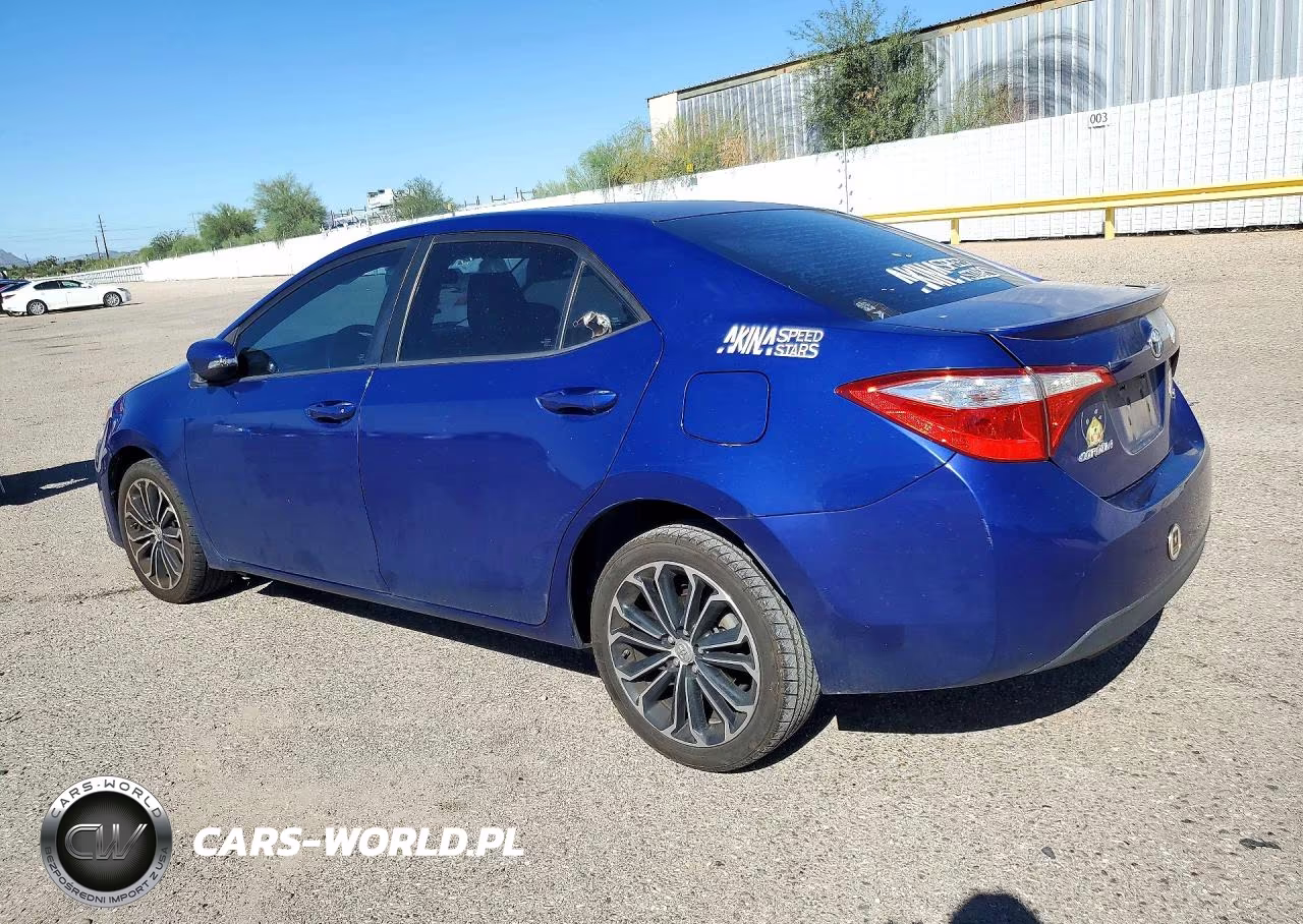 2015 Toyota Corolla S Plus VIN:5YFBURHE5FP361661 - 2