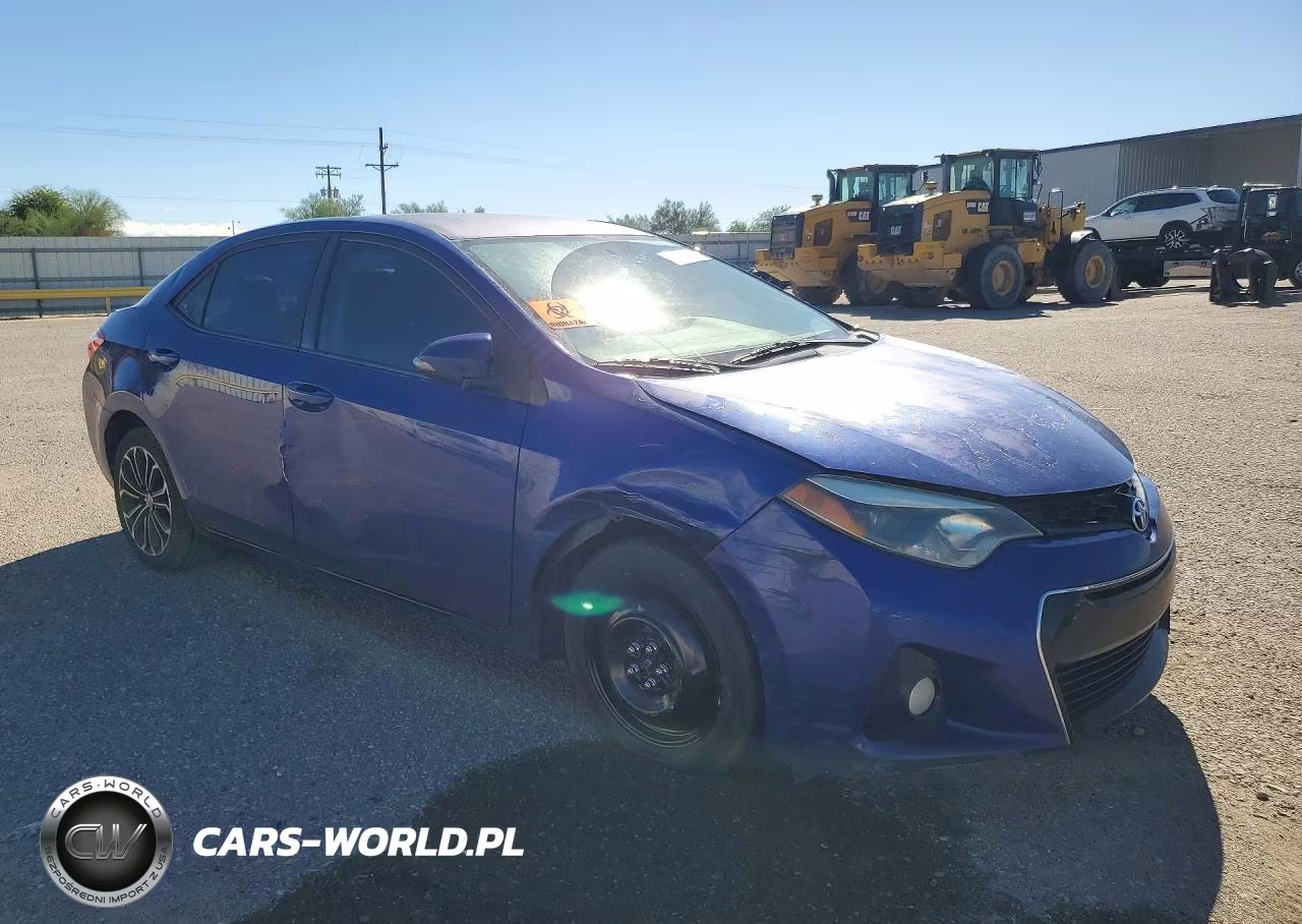 2015 Toyota Corolla S Plus VIN:5YFBURHE5FP361661 - 4