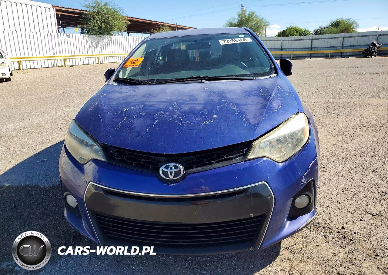 2015 Toyota Corolla S Plus VIN:5YFBURHE5FP361661 - 5