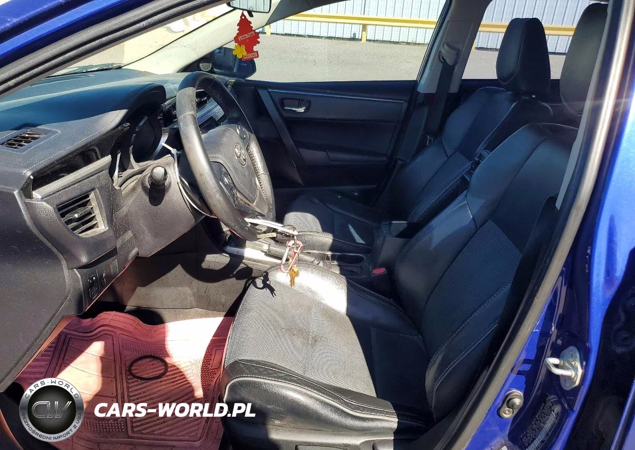 2015 Toyota Corolla S Plus VIN:5YFBURHE5FP361661 - 7