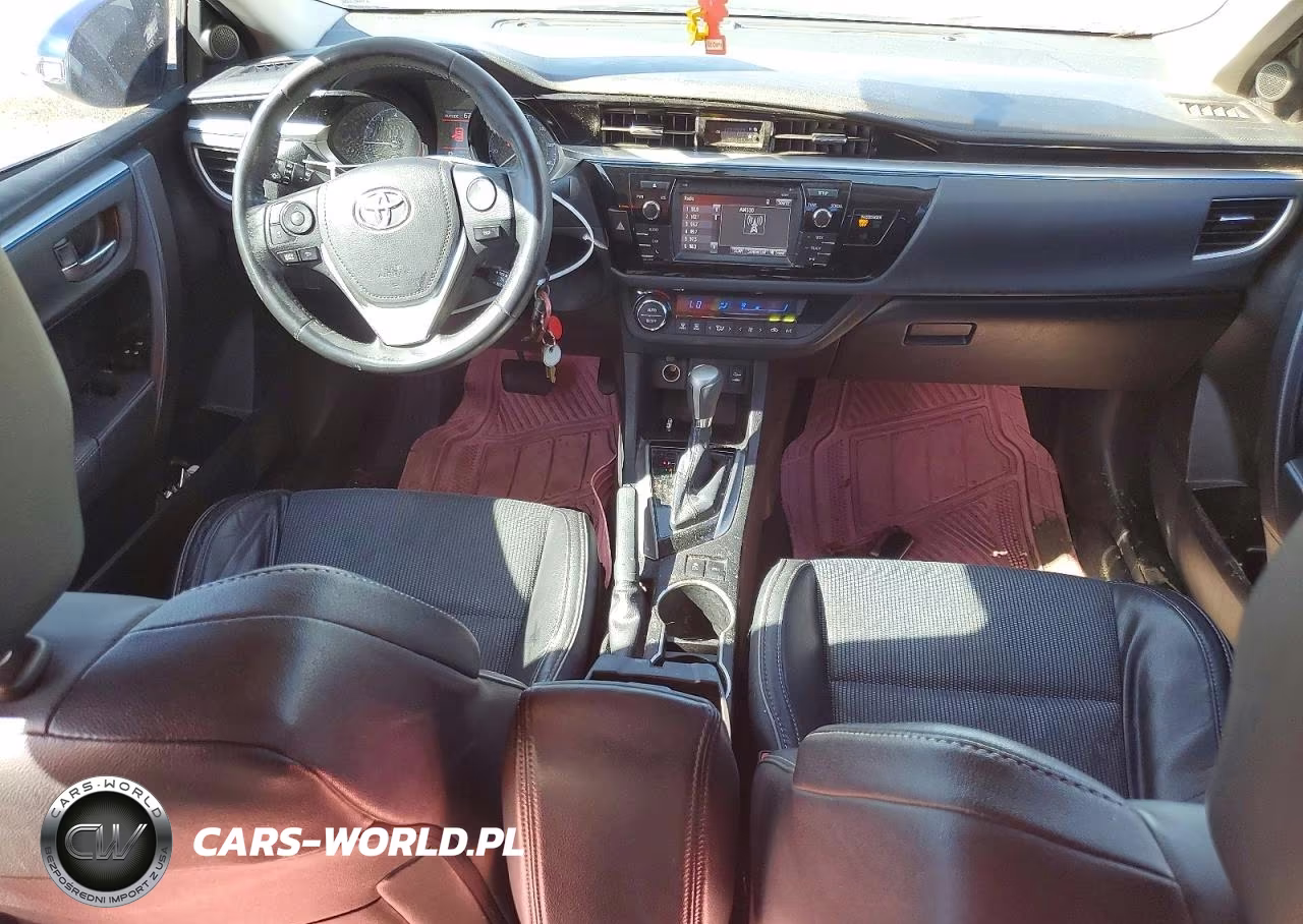 2015 Toyota Corolla S Plus VIN:5YFBURHE5FP361661 - 8