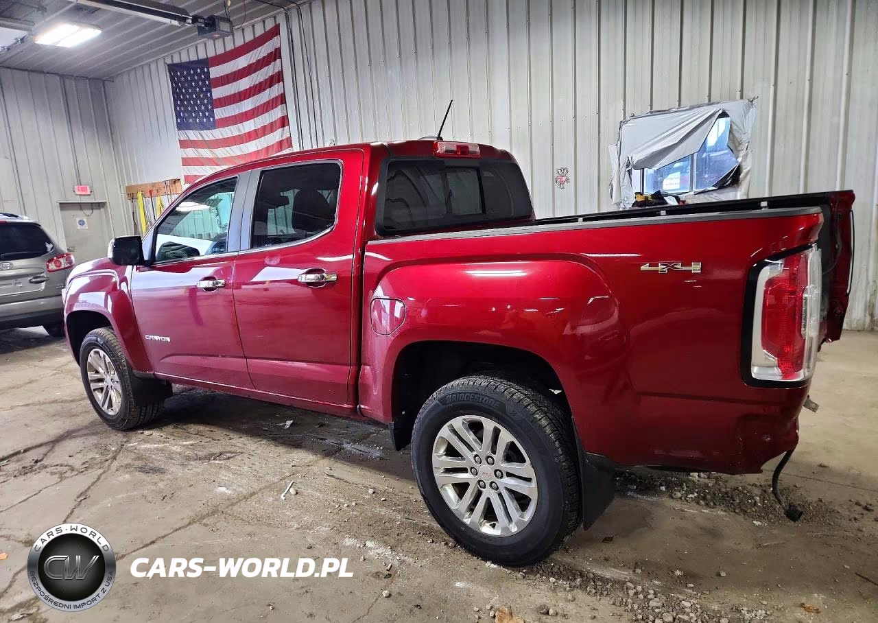 2017 GMC Canyon Slt VIN:1GTG6DEN9H1299342 - 2