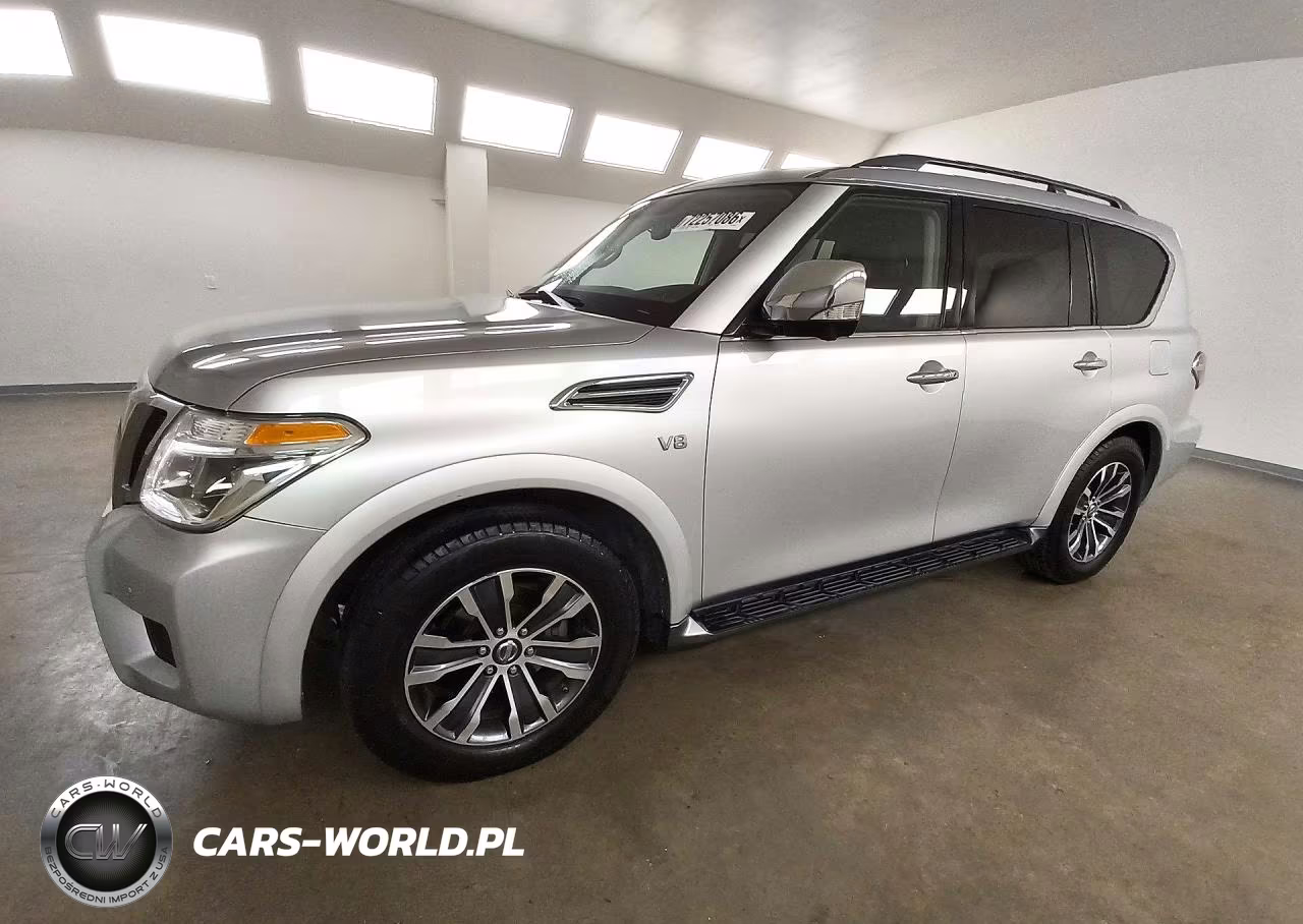 2019 Nissan Armada Sl VIN:JN8AY2ND7K9091095 - 1