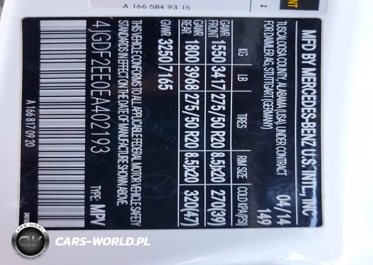 2014 Mercedes-Benz Gl 350 Bluetec VIN:4JGDF2EE0EA402193 - 13