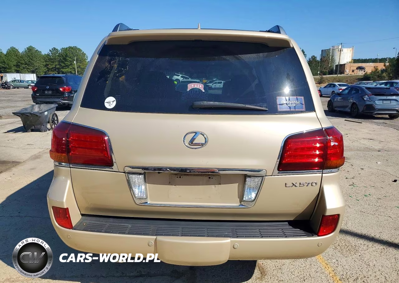 2011 Lexus Lx 570 VIN:JTJHY7AX4B4076829 - 6