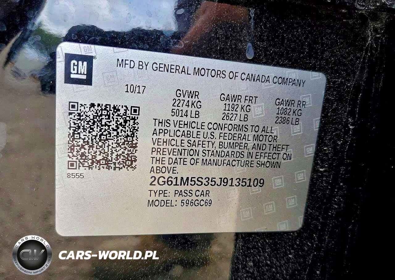 2018 Cadillac Xts Luxury VIN:2G61M5S35J9135109 - 13