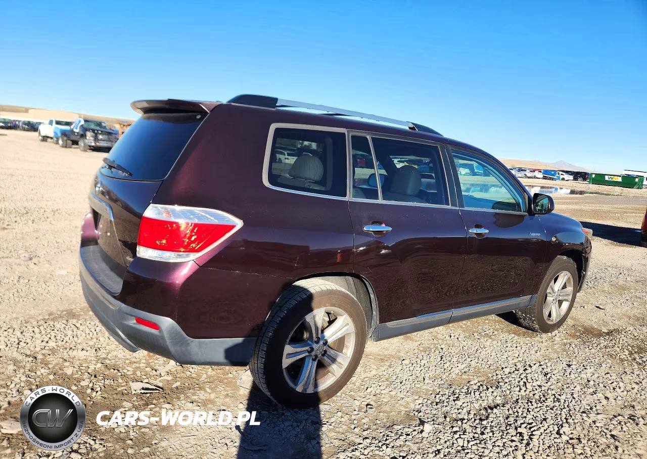 2013 Toyota Highlander Limited VIN:5TDDK3EH0DS248991 - 3