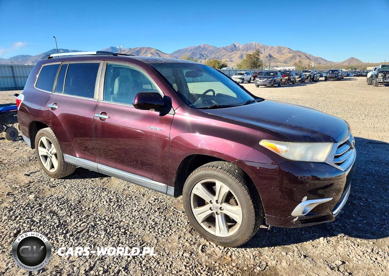 2013 Toyota Highlander Limited VIN:5TDDK3EH0DS248991 - 4