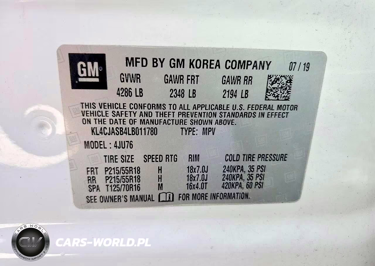 2020 Buick Encore Preferred VIN:KL4CJASB4LB011780 - 13