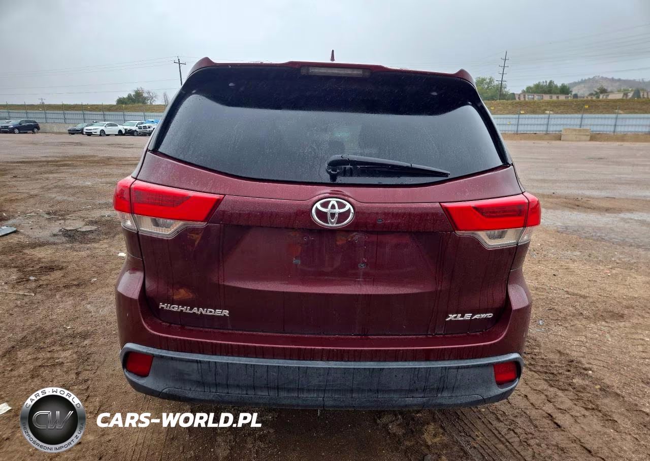 2017 Toyota Highlander Xle VIN:5TDJZRFH5HS363267 - 6