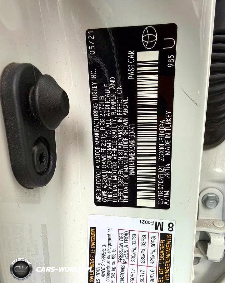 2021 Toyota C-Hr Le VIN:NMTKHMBX3MR130441 - 10