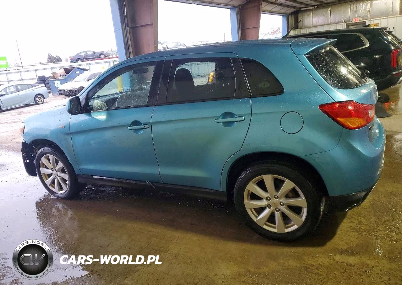 2014 Mitsubishi Outlander Sport Es VIN:4A4AP3AU0EE006029 - 2