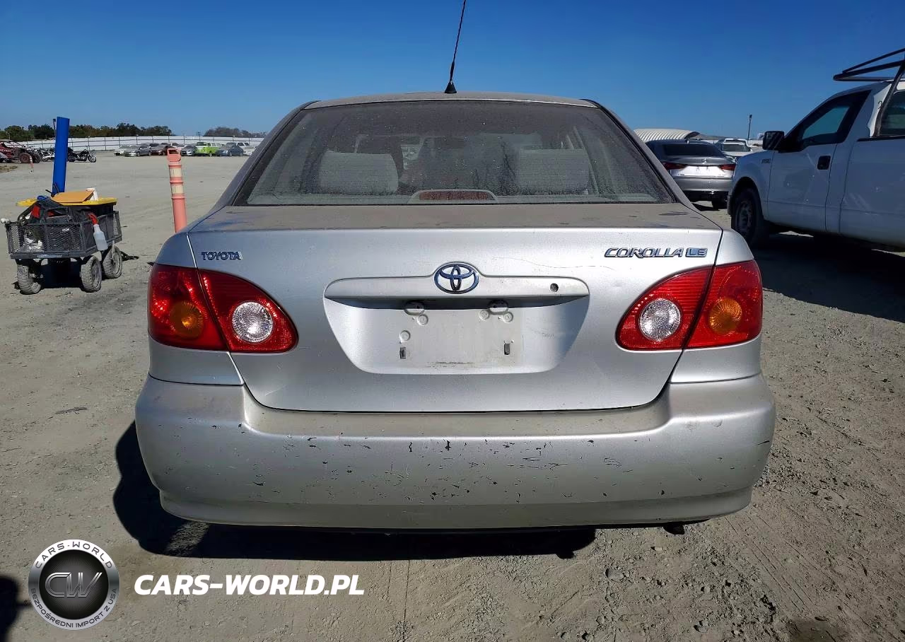 2004 Toyota Corolla Le VIN:JTDBR38E042031467 - 6