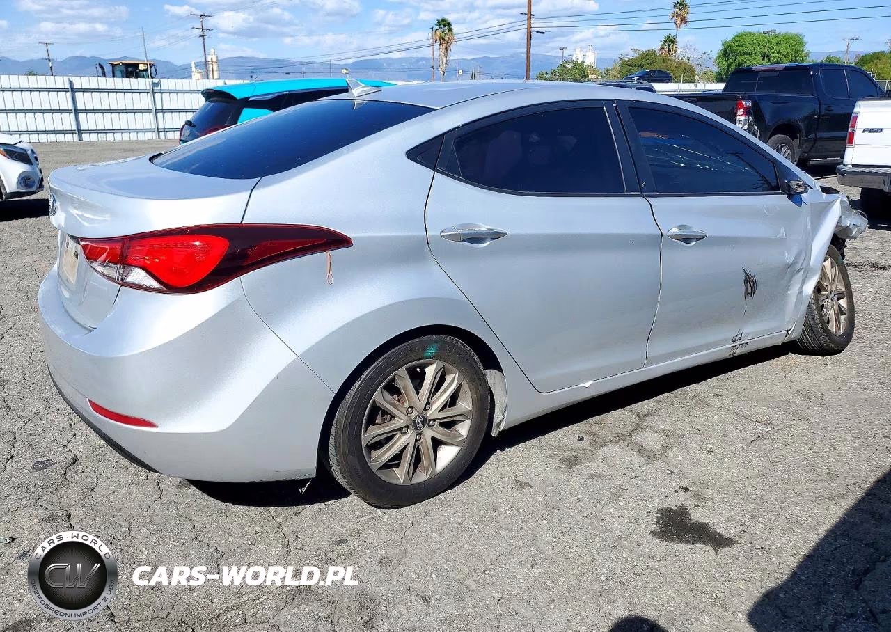 2014 Hyundai Elantra Se VIN:KMHDH4AE4EU149244 - 3