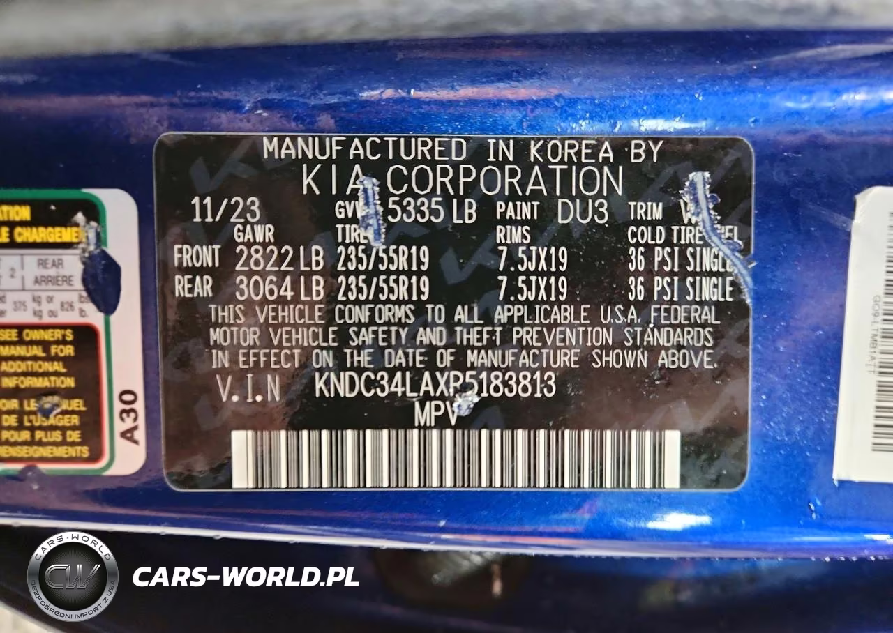 2024 Kia Ev6 Wind VIN:KNDC34LAXR5183813 - 13