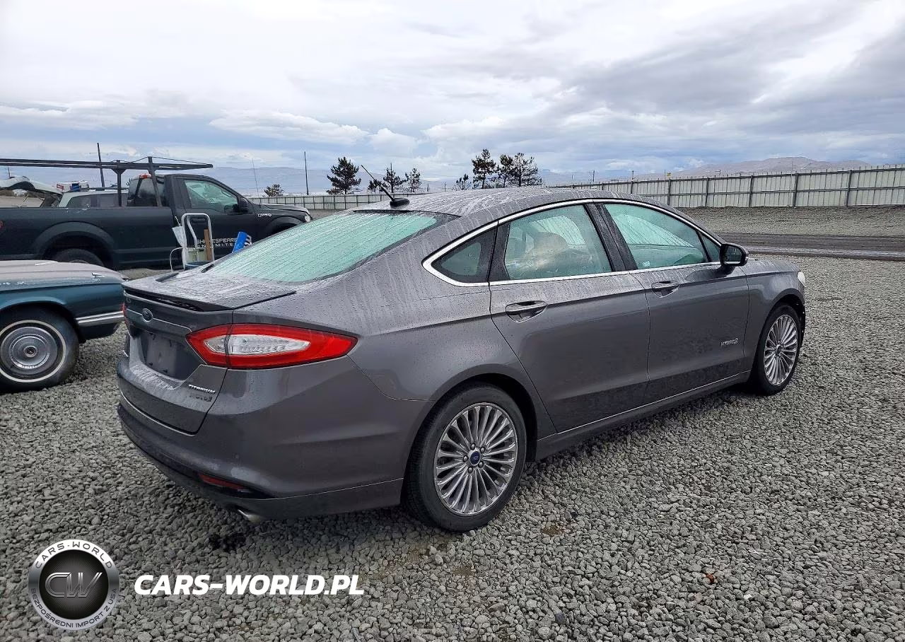 2013 Ford Fusion Titanium Hev VIN:3FA6P0RU1DR345495 - 3