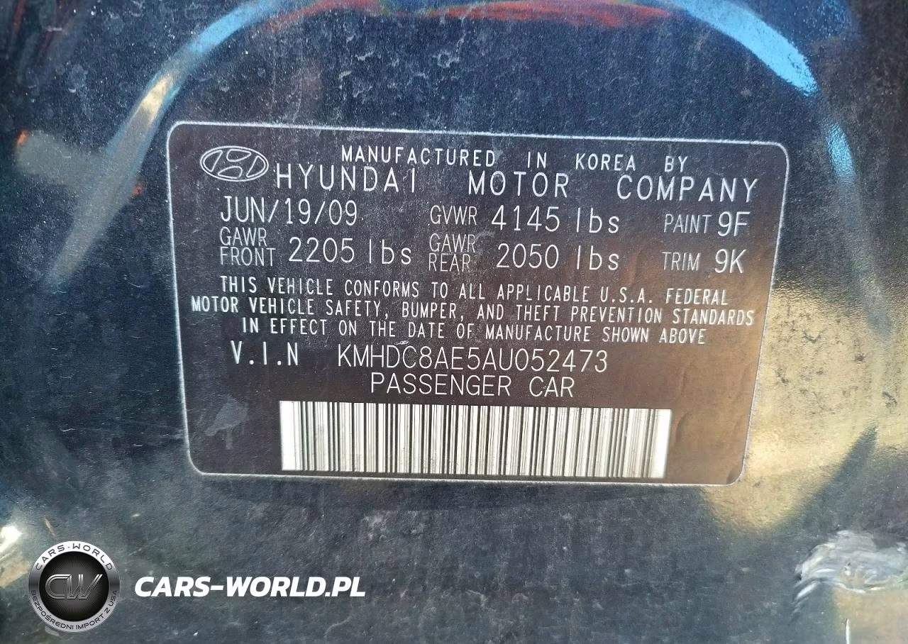 2010 Hyundai Elantra Touring Gls VIN:KMHDC8AE5AU052473 - 12