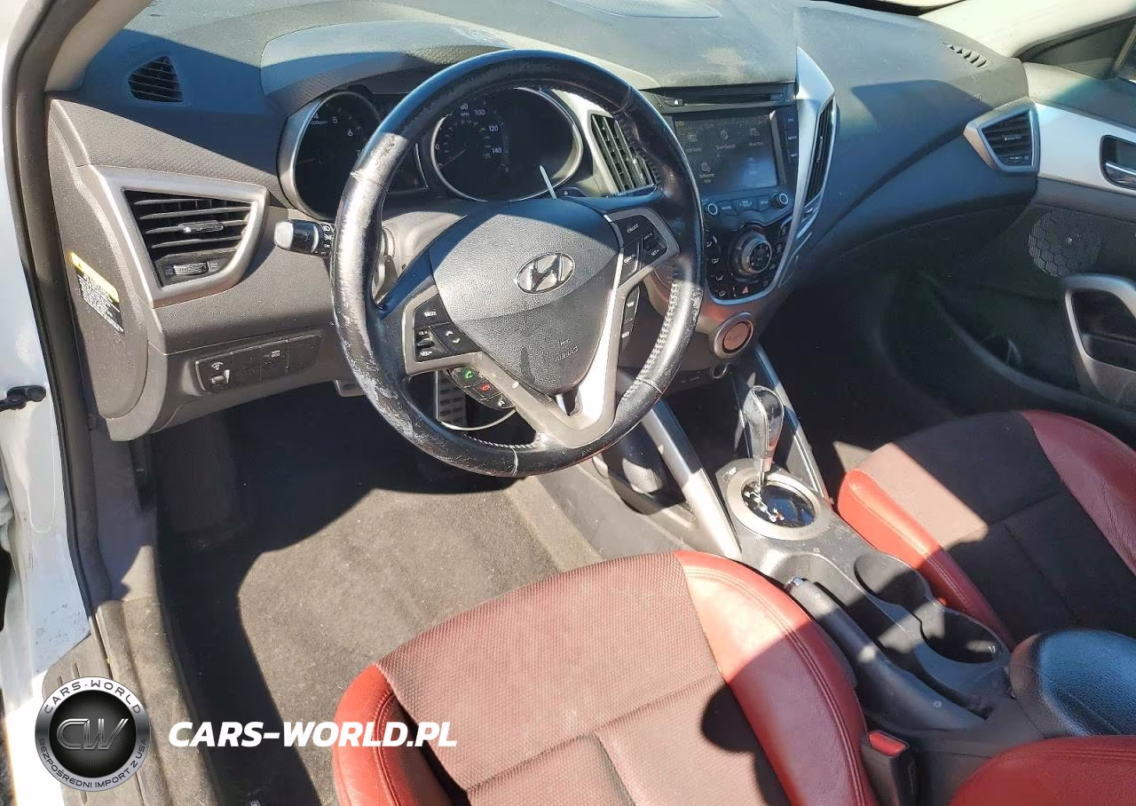 2014 Hyundai Veloster Base VIN:KMHTC6AD3EU194639 - 8