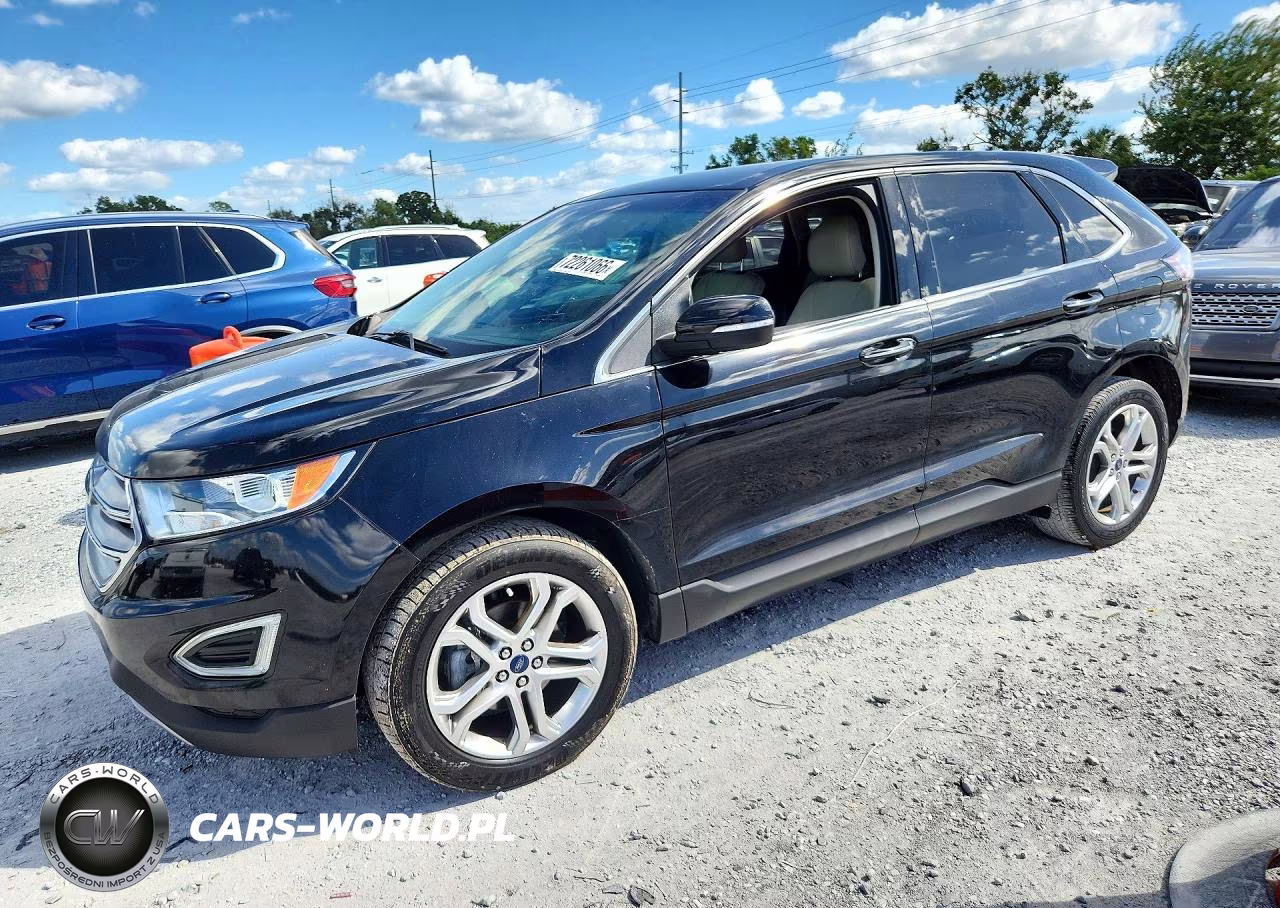 2017 Ford Edge Titanium VIN:2FMPK3K94HBC03646 - 1