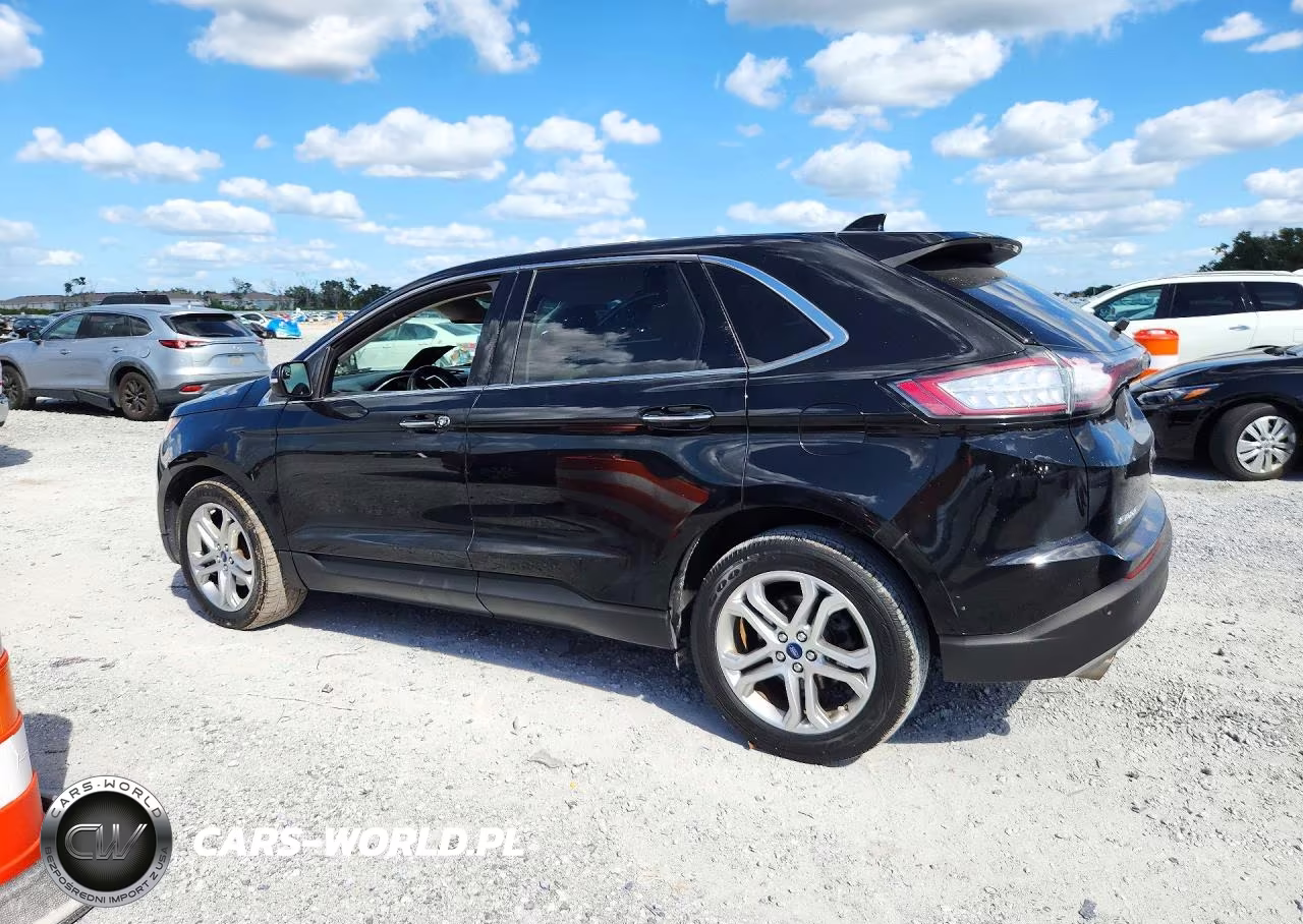 2017 Ford Edge Titanium VIN:2FMPK3K94HBC03646 - 2
