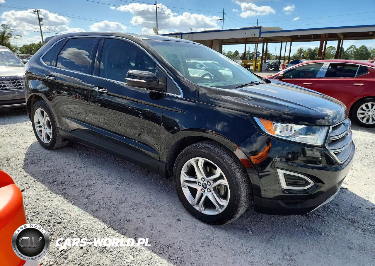 2017 Ford Edge Titanium VIN:2FMPK3K94HBC03646 - 4