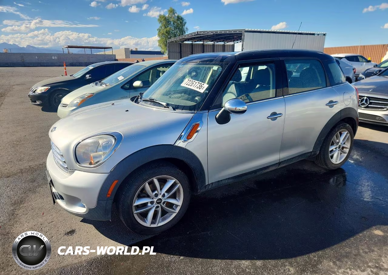 2012 Mini Cooper Countryman VIN:WMWZB3C54CWM04945 - 1