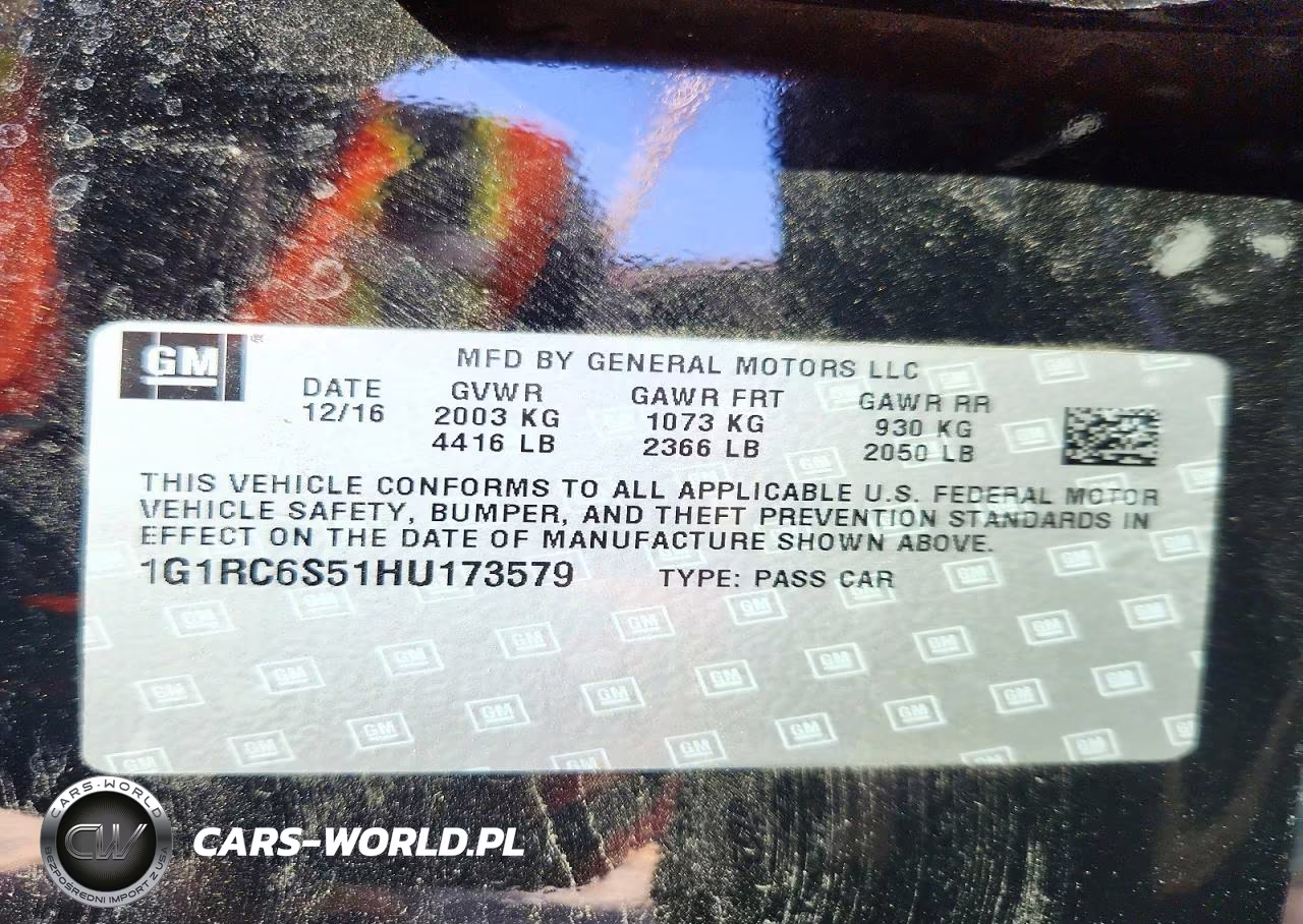 2017 Chevrolet Volt Lt VIN:1G1RC6S51HU173579 - 13