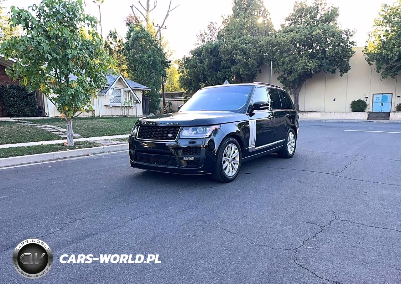 2016 Land Rover Range Rover Hse VIN:SALGS2KF2GA308225 - 2