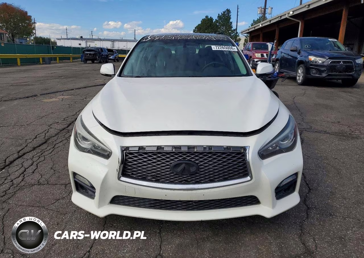 2016 Infiniti Q50 Red Sport 400 VIN:JN1FV7AR7GM451711 - 5