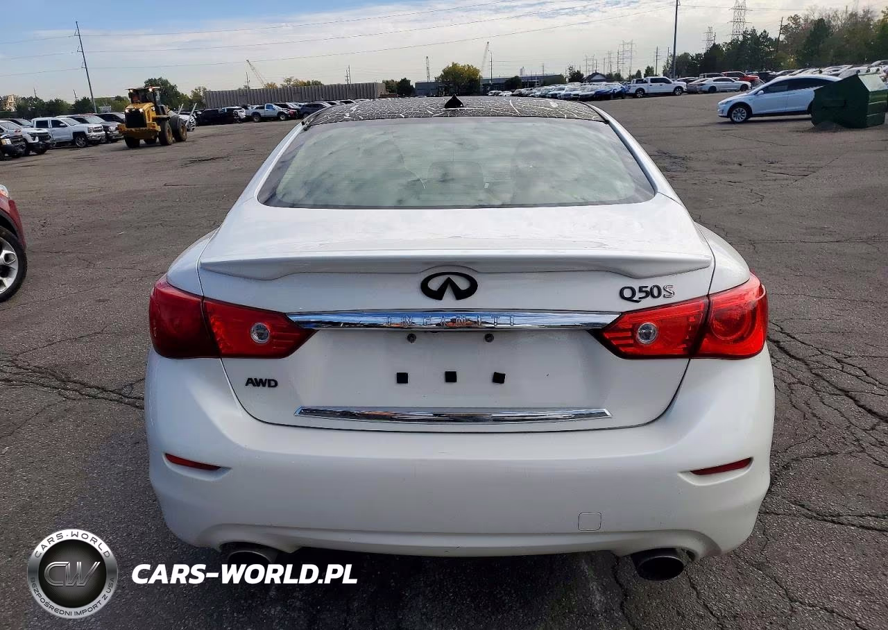 2016 Infiniti Q50 Red Sport 400 VIN:JN1FV7AR7GM451711 - 6