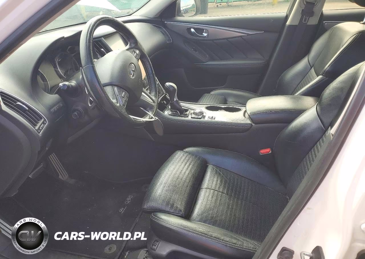 2016 Infiniti Q50 Red Sport 400 VIN:JN1FV7AR7GM451711 - 7