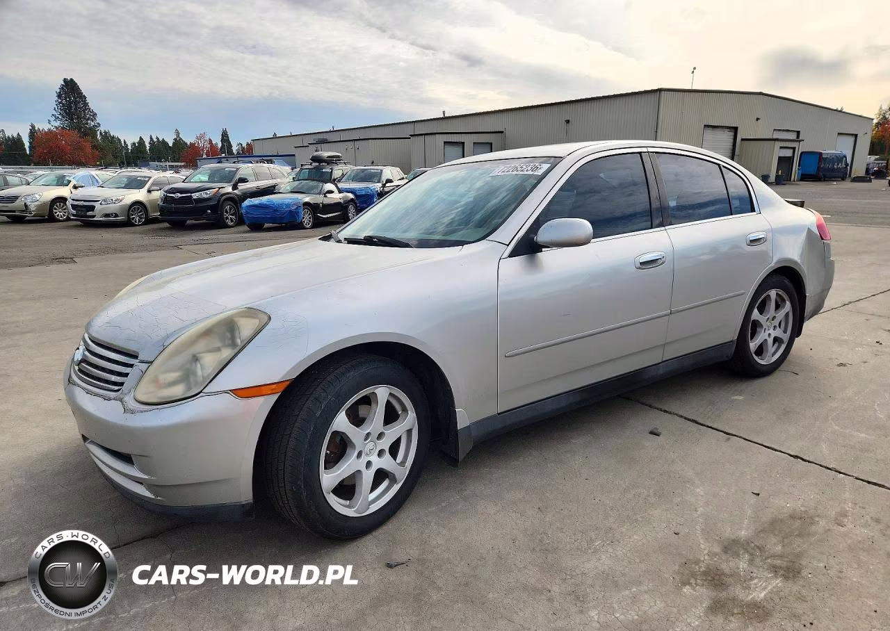 2004 Infiniti G35 Base VIN:JNKCV51FX4M710373 - 1