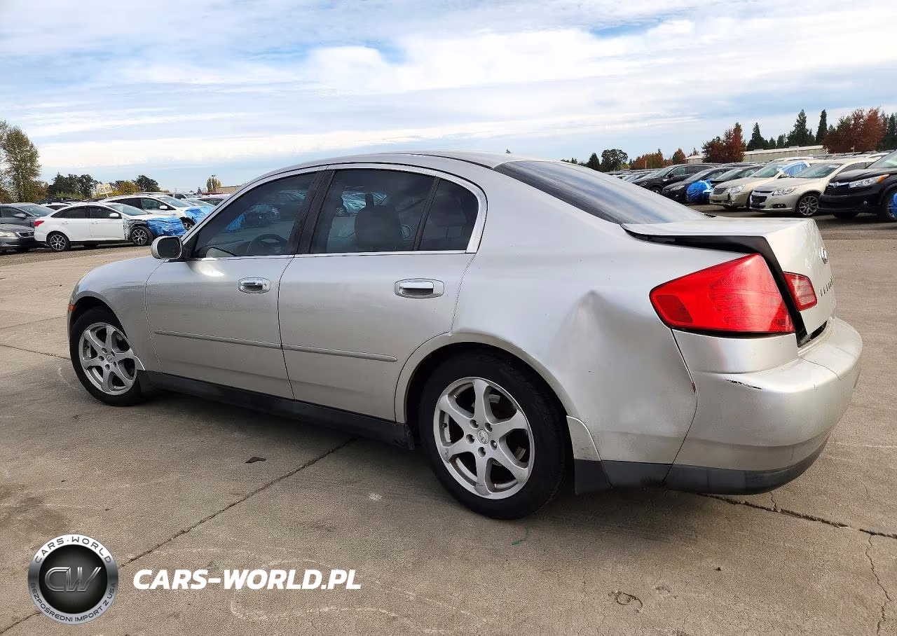 2004 Infiniti G35 Base VIN:JNKCV51FX4M710373 - 2