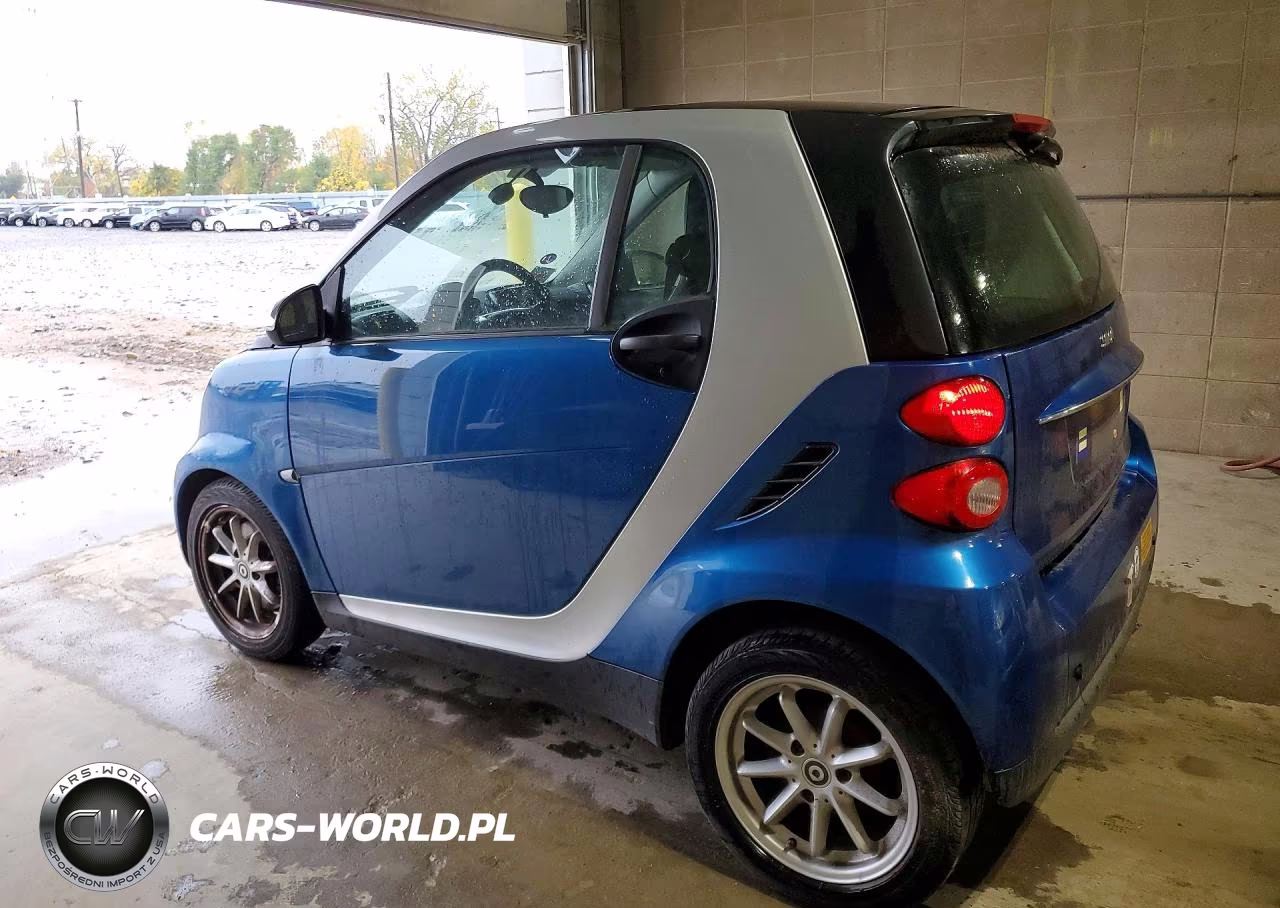 2009 Smart Fortwo Pure VIN:WMEEJ31X79K238222 - 2