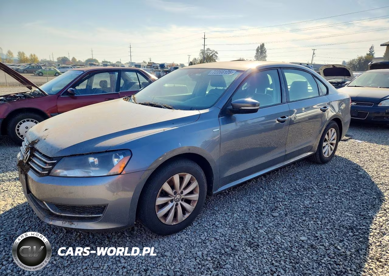 2014 Volkswagen Passat S VIN:1VWAT7A36EC071560 - 1