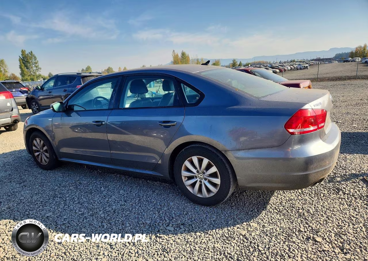2014 Volkswagen Passat S VIN:1VWAT7A36EC071560 - 2