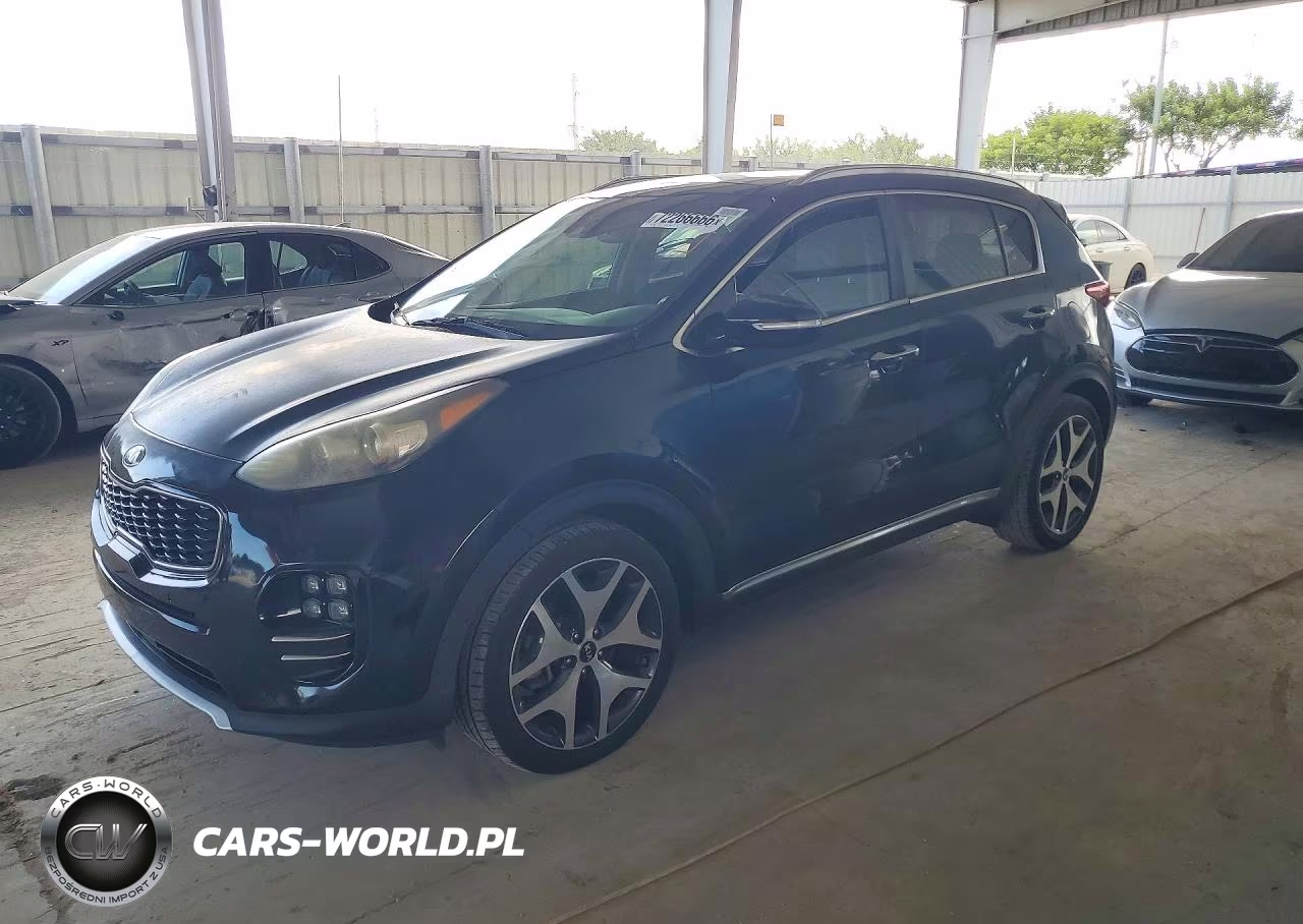 2017 Kia Sportage Sx VIN:KNDPR3A60H7146507 - 1